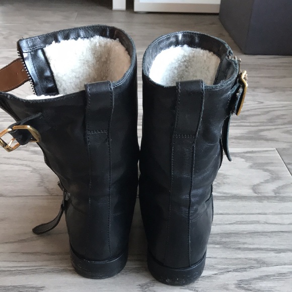 Burberry half calf boots size 36.5, US6.5 - Picture 3 of 12